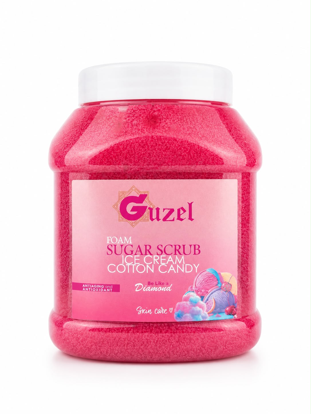 Guzel Foam Sugar Scrub