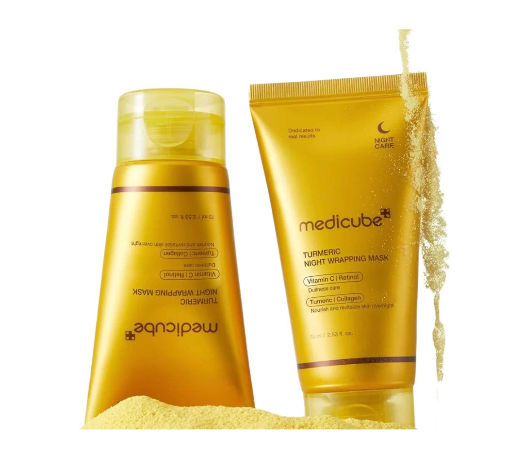 medicube kojic acid turmeric night wrapping mask 75ml