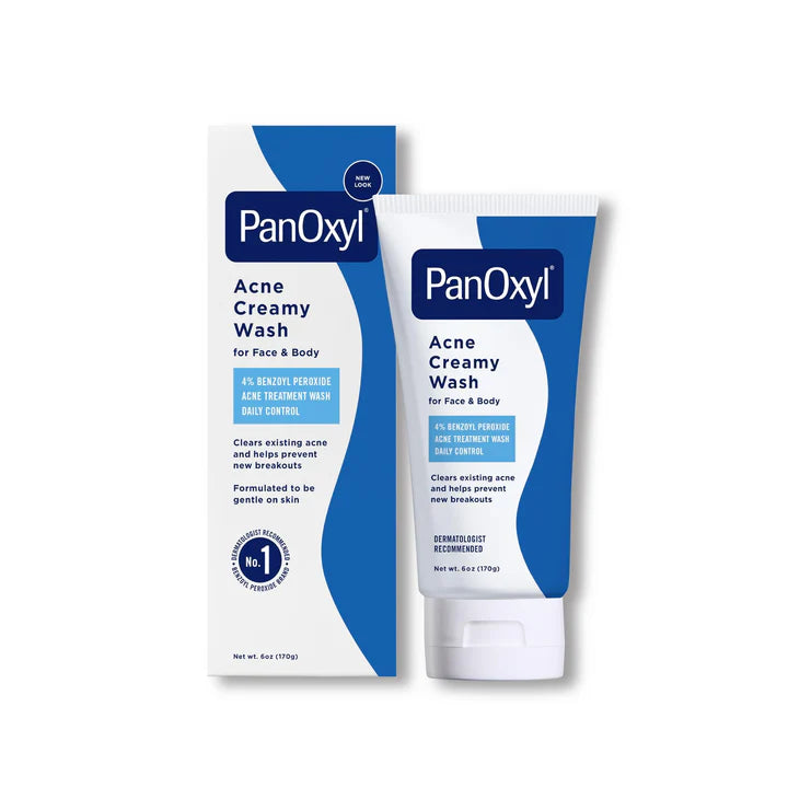 panoxyl acne creamy wash 4% 170g